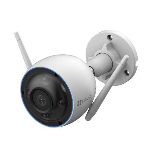 Cámara Bala WiFi 3K 5MP Exterior IA Luz y Sirena IP67