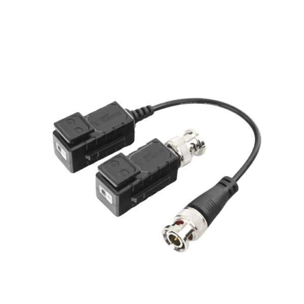 Kit Transceptores 4K PUSH Coaxitron + Audio + TVS Premium Cobre