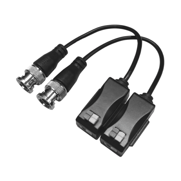 Kit Transceptores 4K Coaxitron con Audio PUSH Premium Pigtail Cobre
